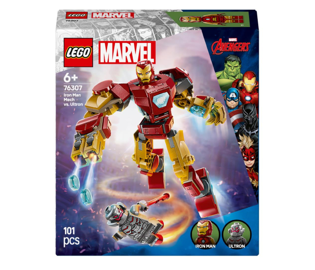 LEGO Marvel 76307 Mech Iron Mana kontra Ultron - 1284140 - zdjęcie